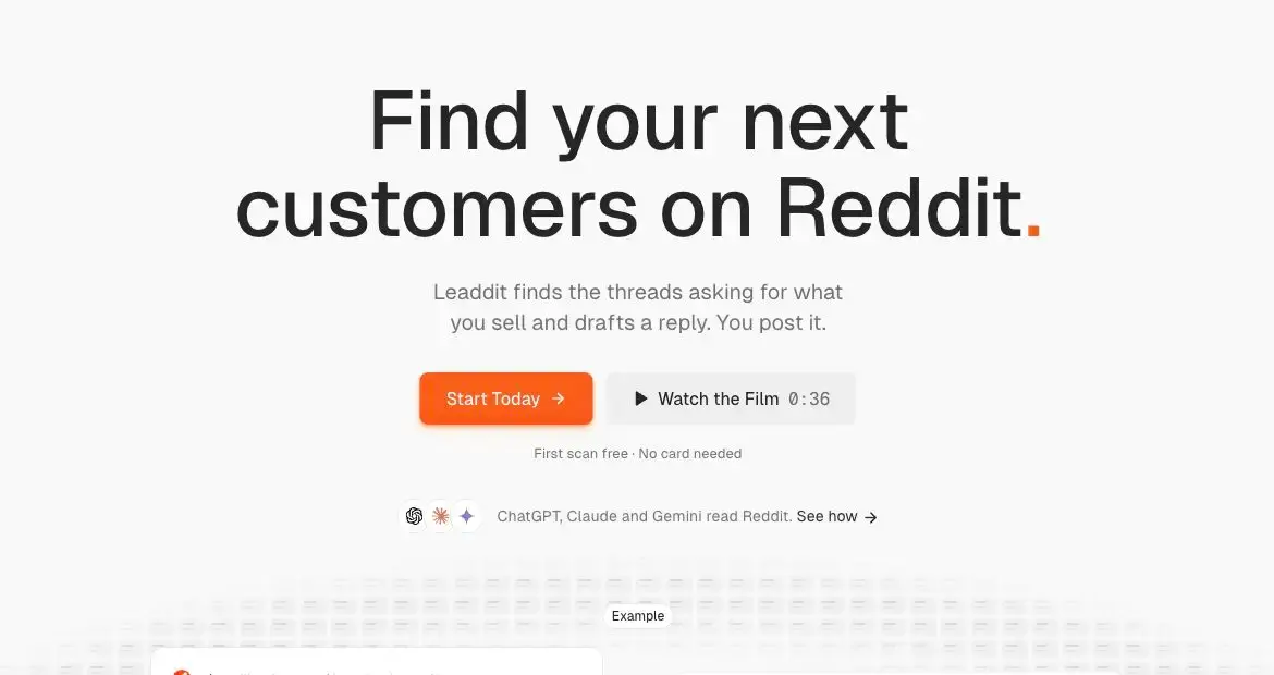 Leaddit screenshot 4