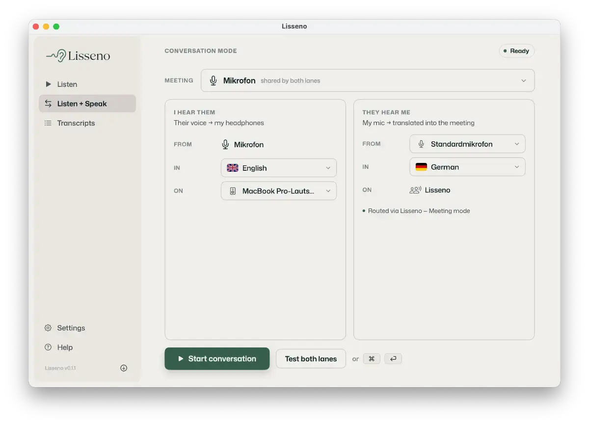Lisseno screenshot 4