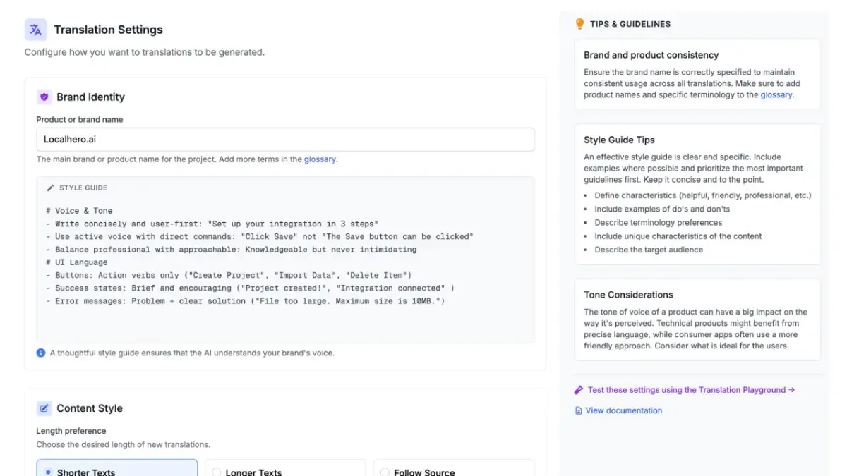 Localhero.ai screenshot 3