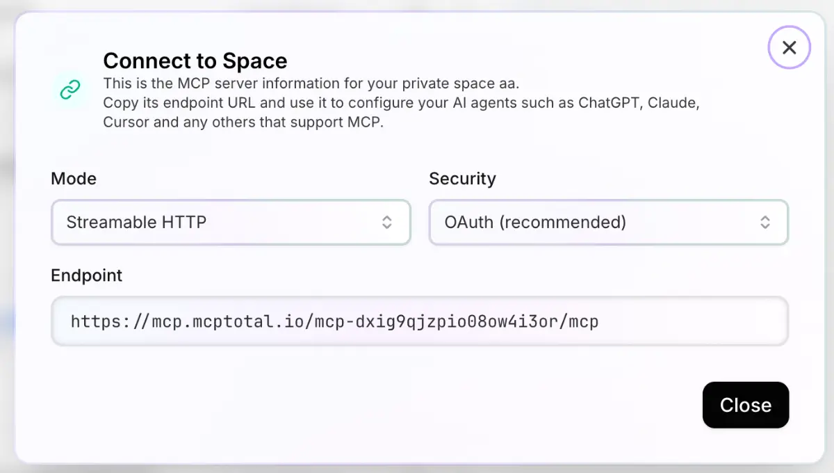 MCPTotal screenshot 3