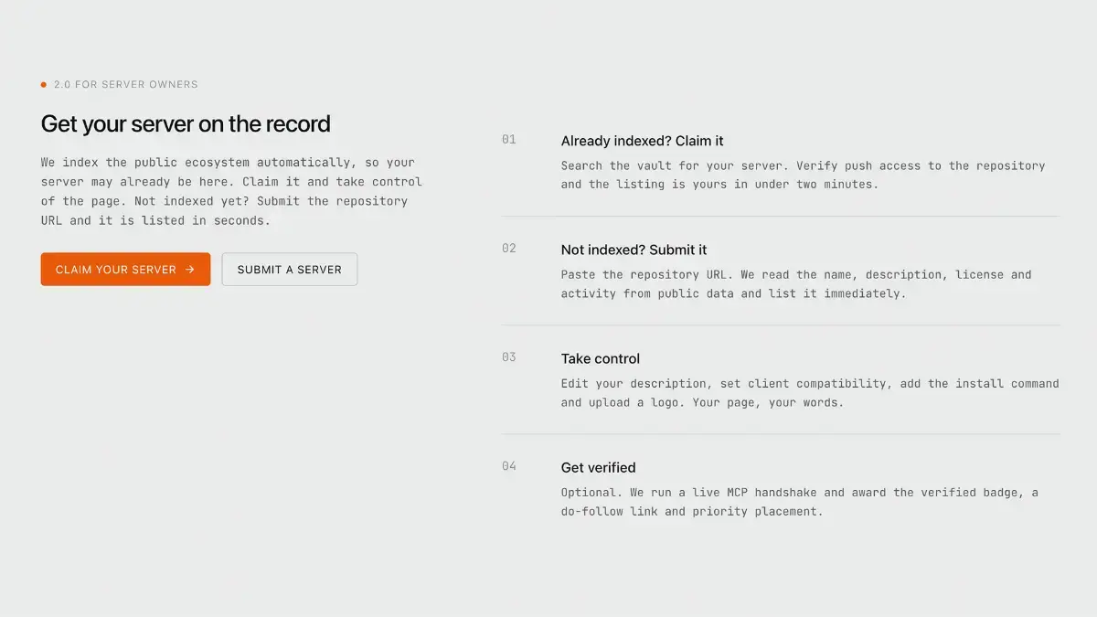 MCPVault screenshot 2