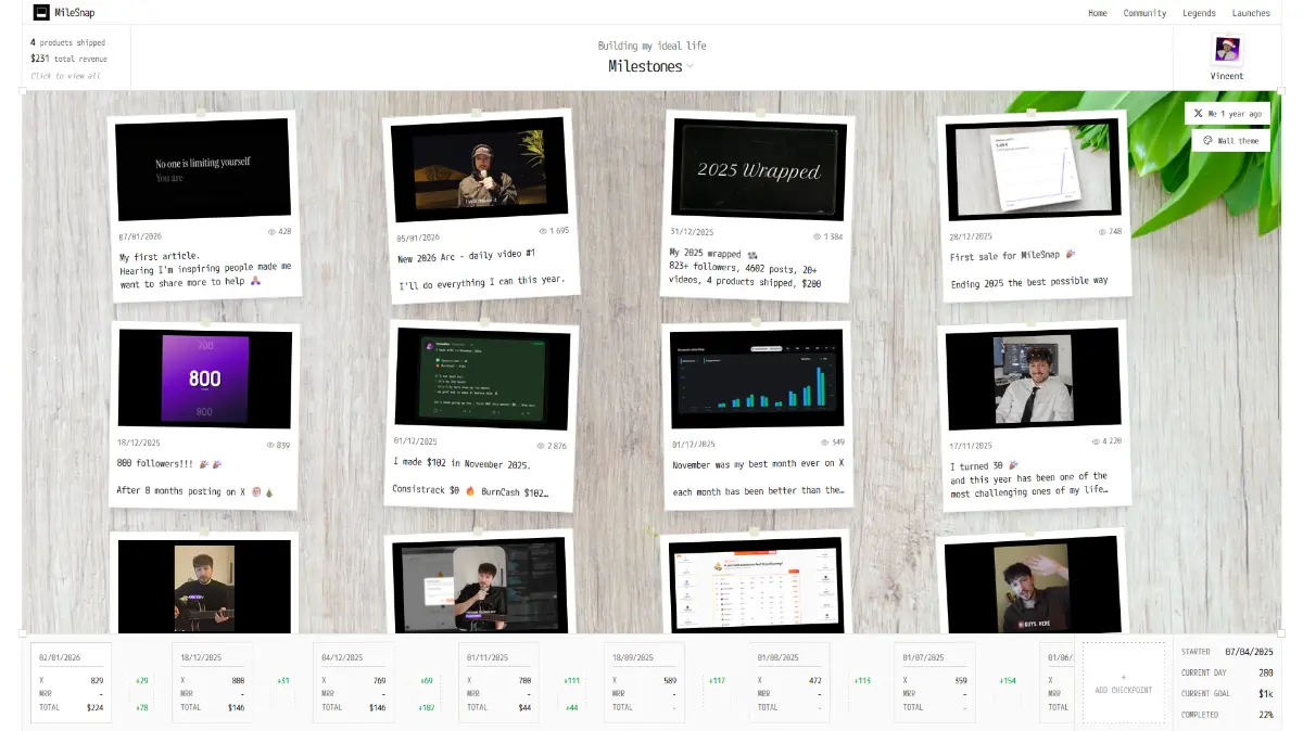 MileSnap screenshot 2