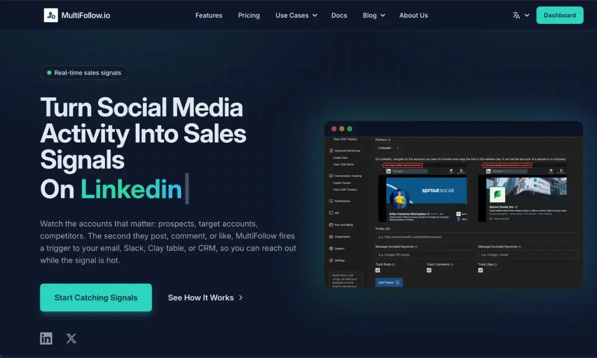 MultiFollow screenshot 1