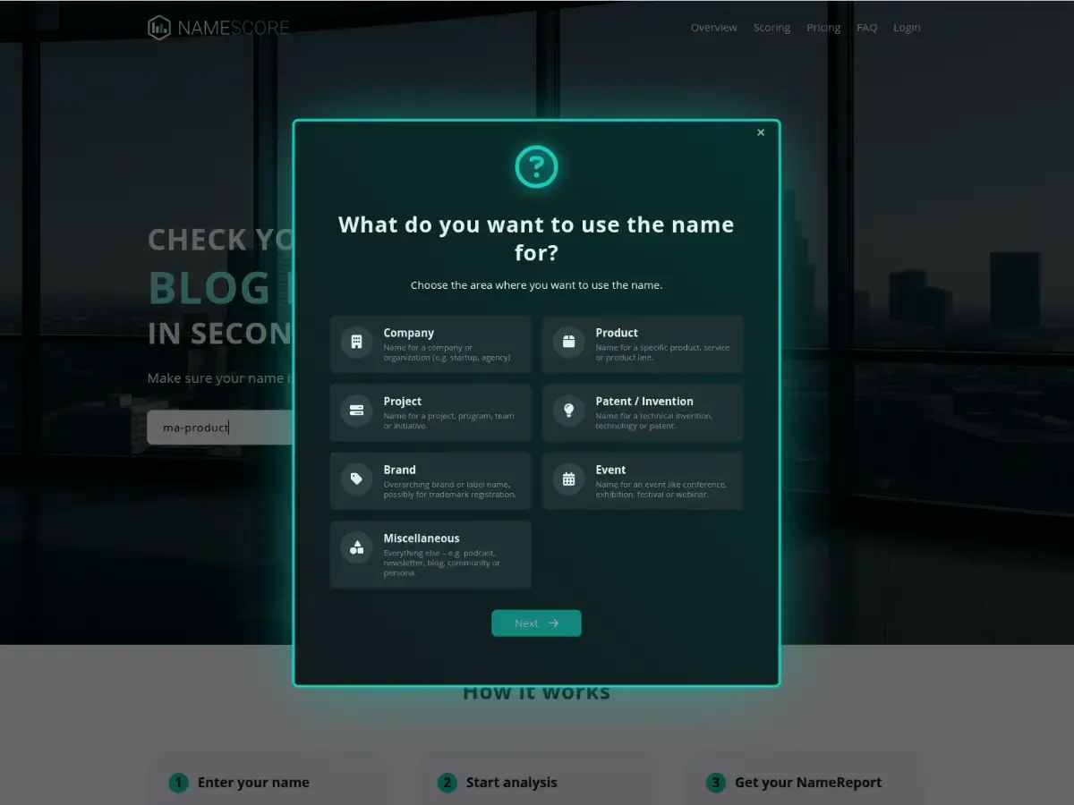 NameScore screenshot 4