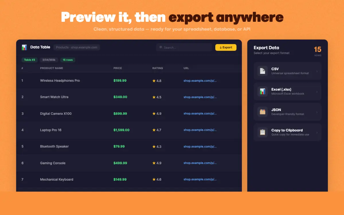 No Code Web Scraper screenshot 4