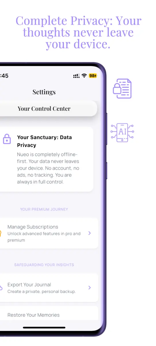 Nueo screenshot 3