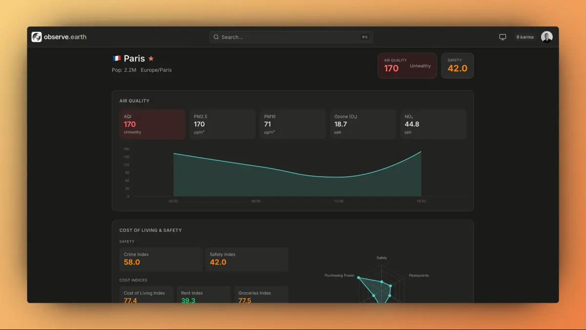 ObserveEarth screenshot 4
