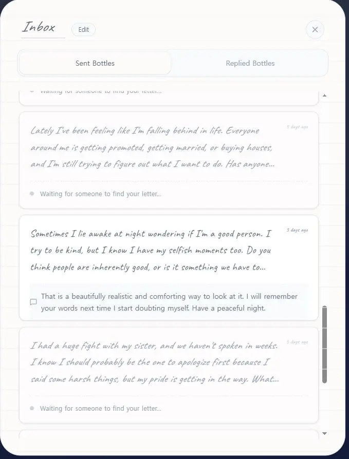 OceanMail screenshot 2