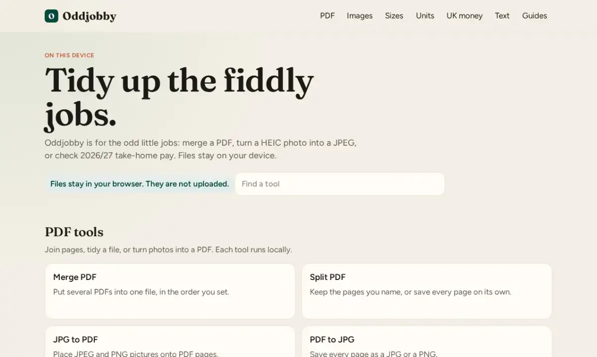 Oddjobby screenshot 3
