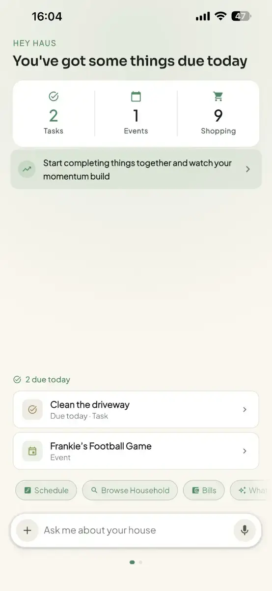 OneHaus screenshot 3