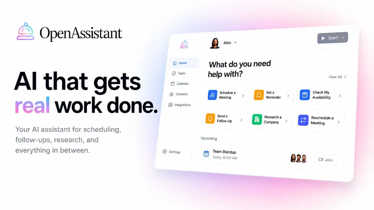 OpenAssistant screenshot 2