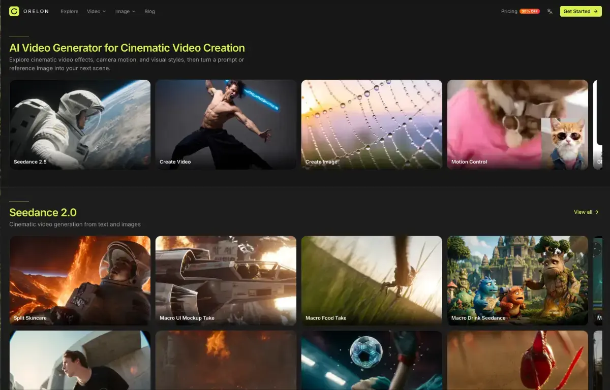 Orelon screenshot 2