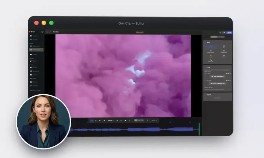 OWNCLIP screenshot 2