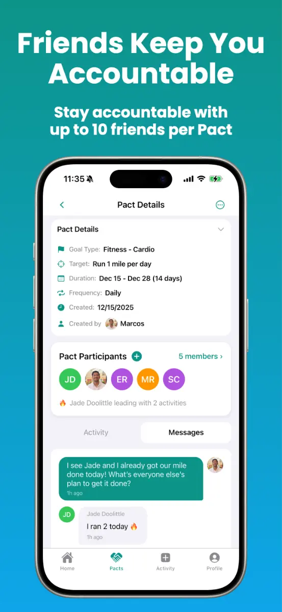 Pactly Habit Tracker screenshot 3