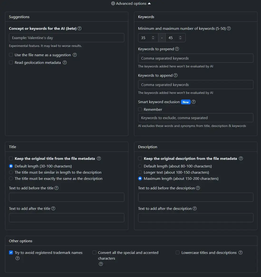 Photokeyworder screenshot 3