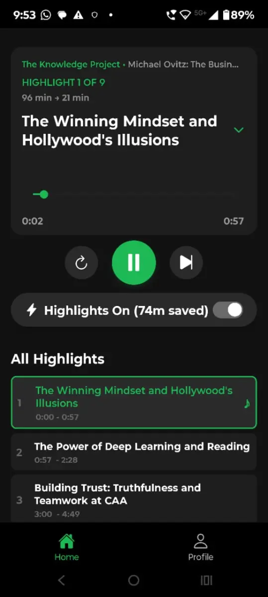 podEssence screenshot 3