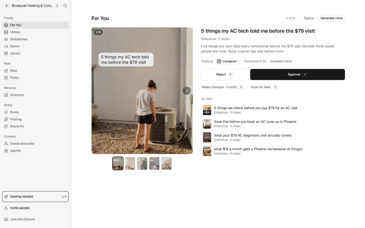 Postdom screenshot 2