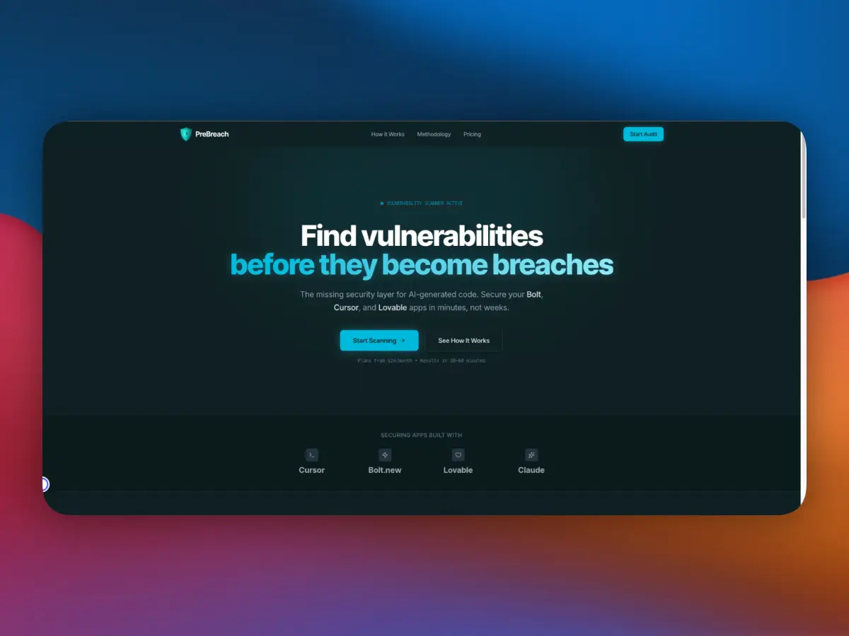 PreBreach screenshot 2
