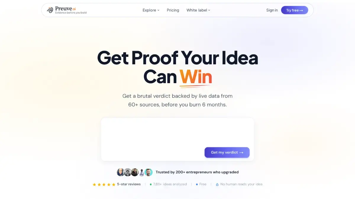Preuve AI screenshot 3