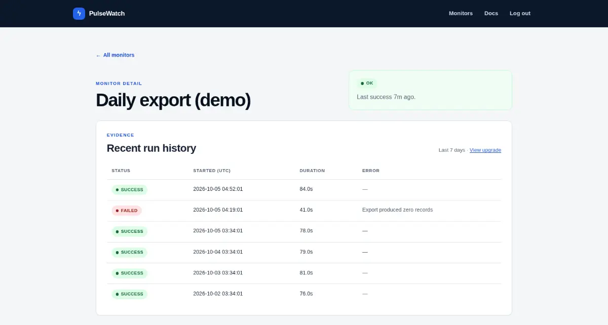 PulseWatch screenshot 3
