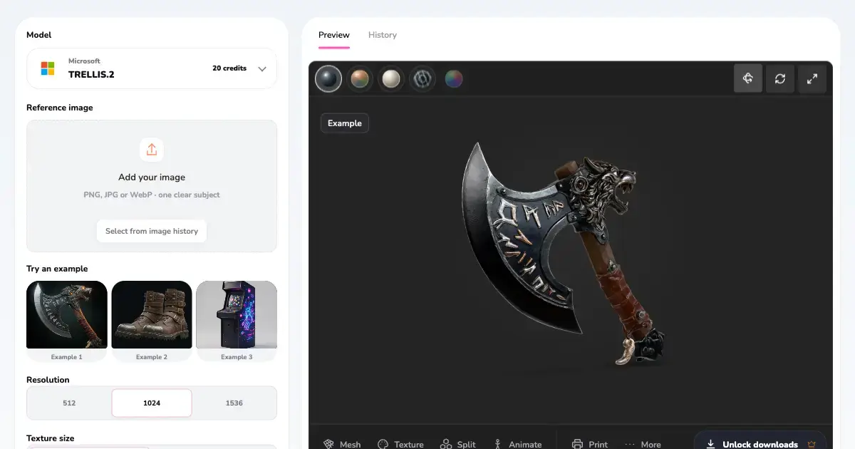 Quady3D AI screenshot 2