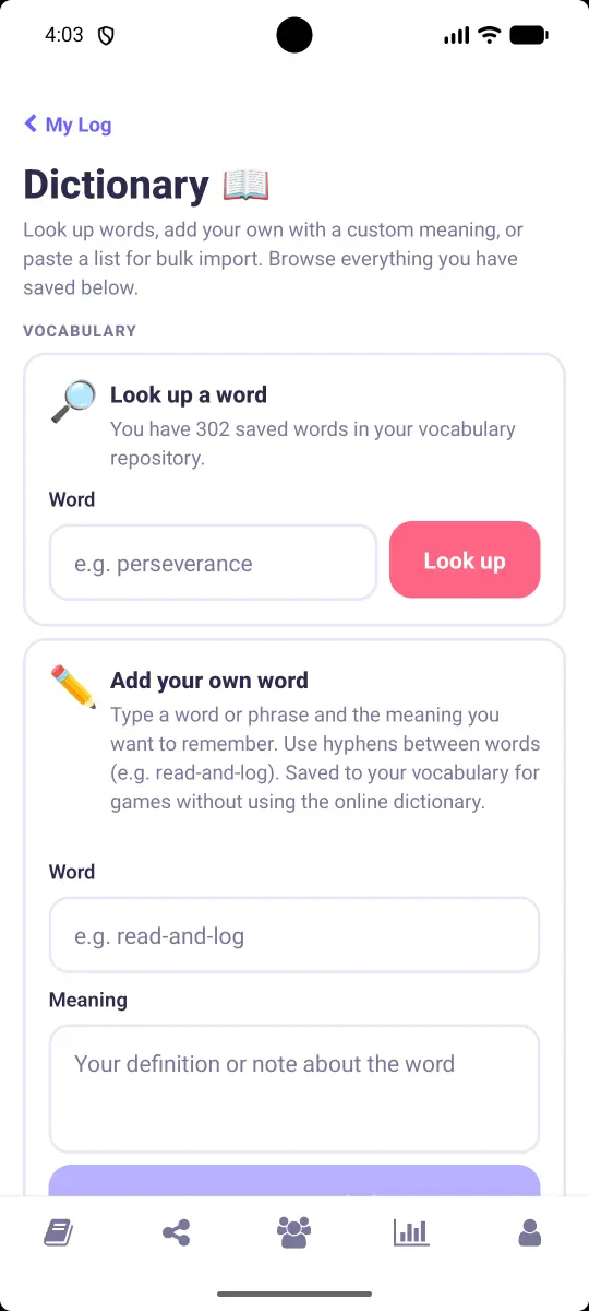 Read and Log screenshot 2