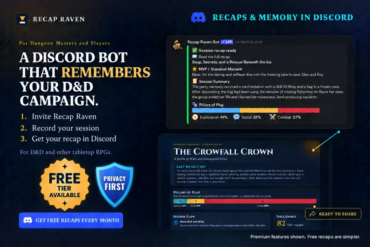 Recap Raven screenshot 2