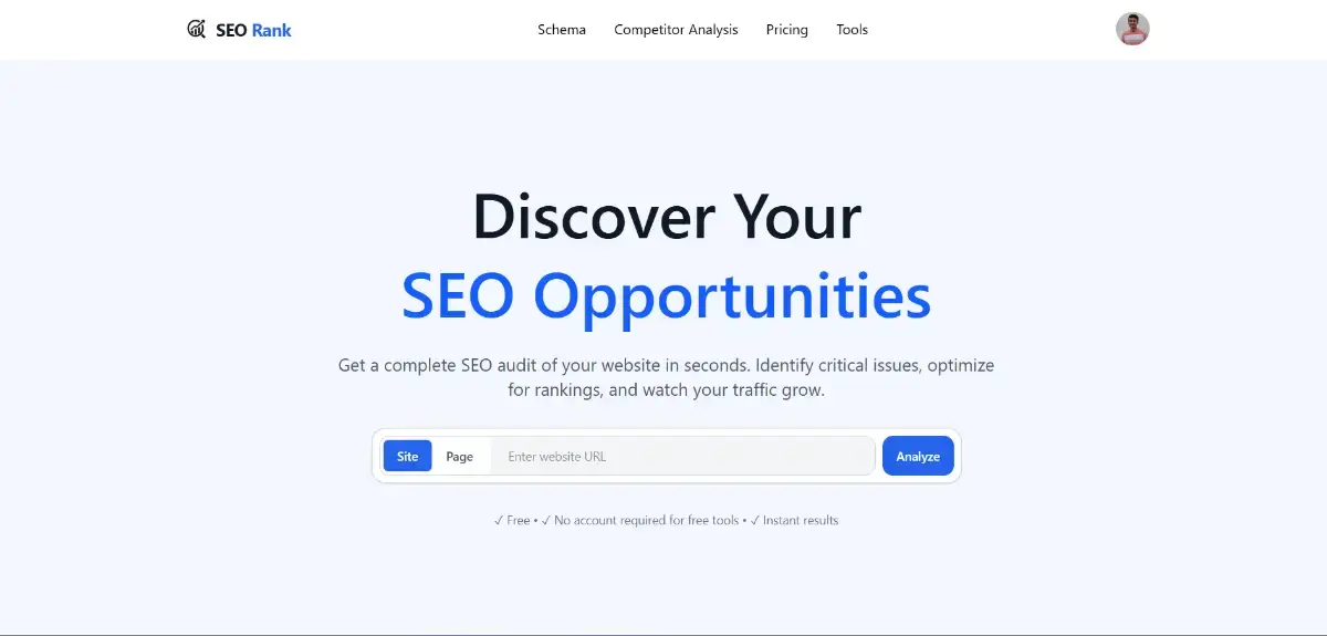 SEO Rank screenshot 1