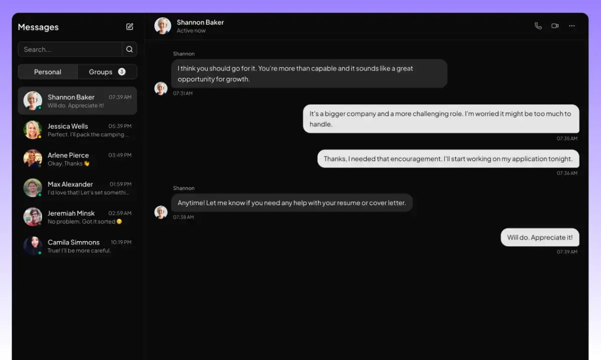 Shadcn Examples screenshot 3