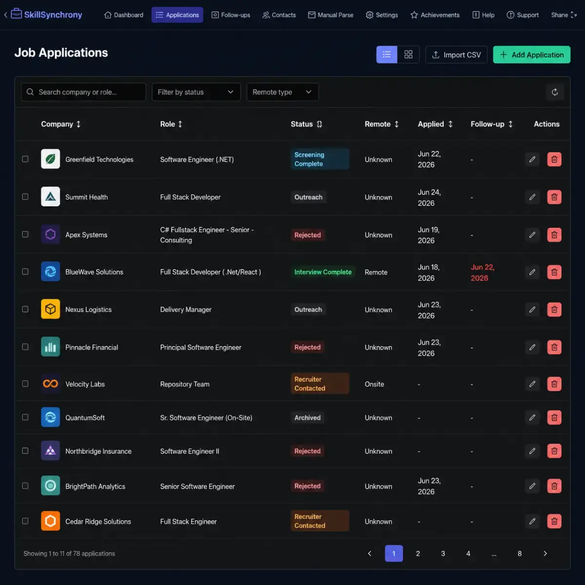 SkillSynchrony screenshot 3