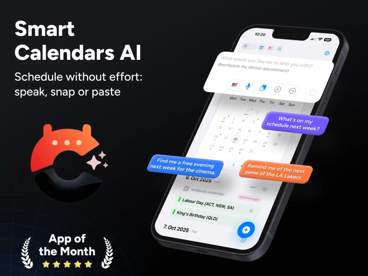 Smart Calendars AI screenshot 2