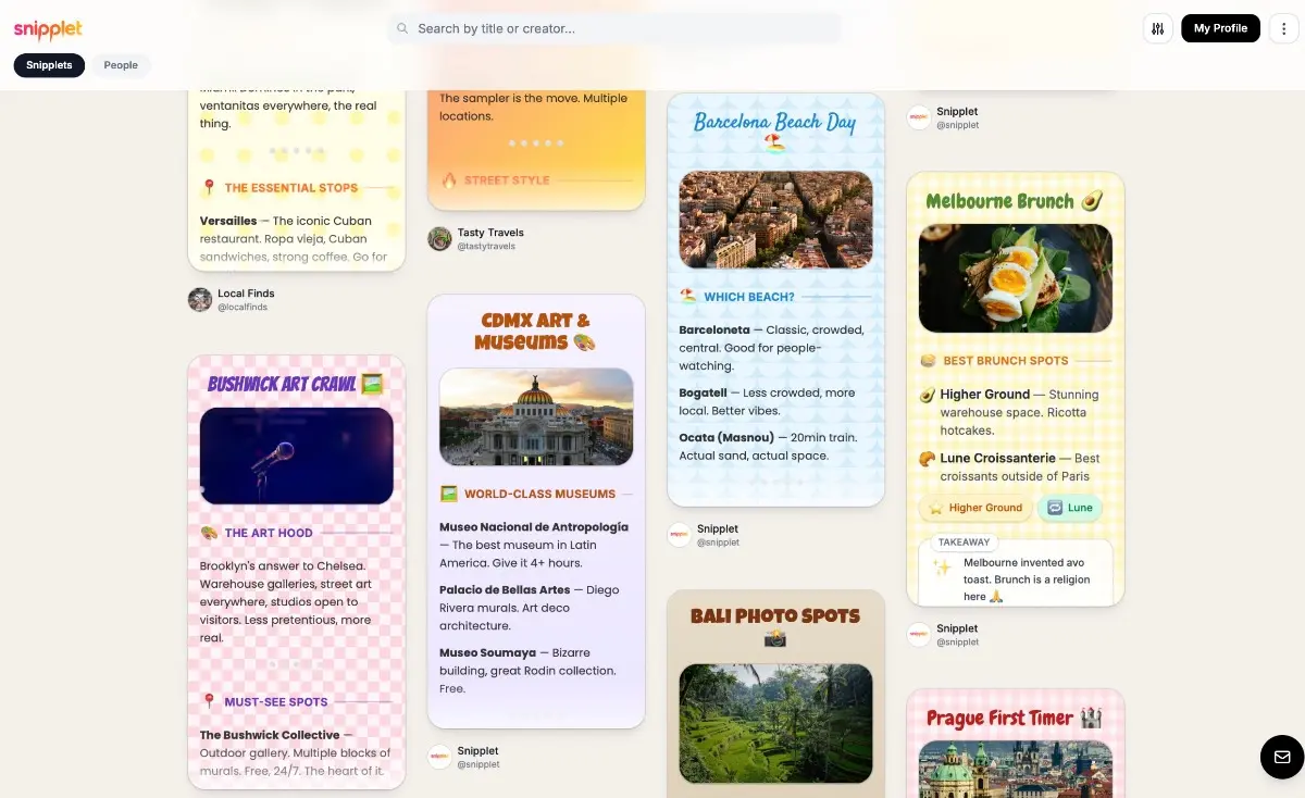 Snipplet screenshot 3