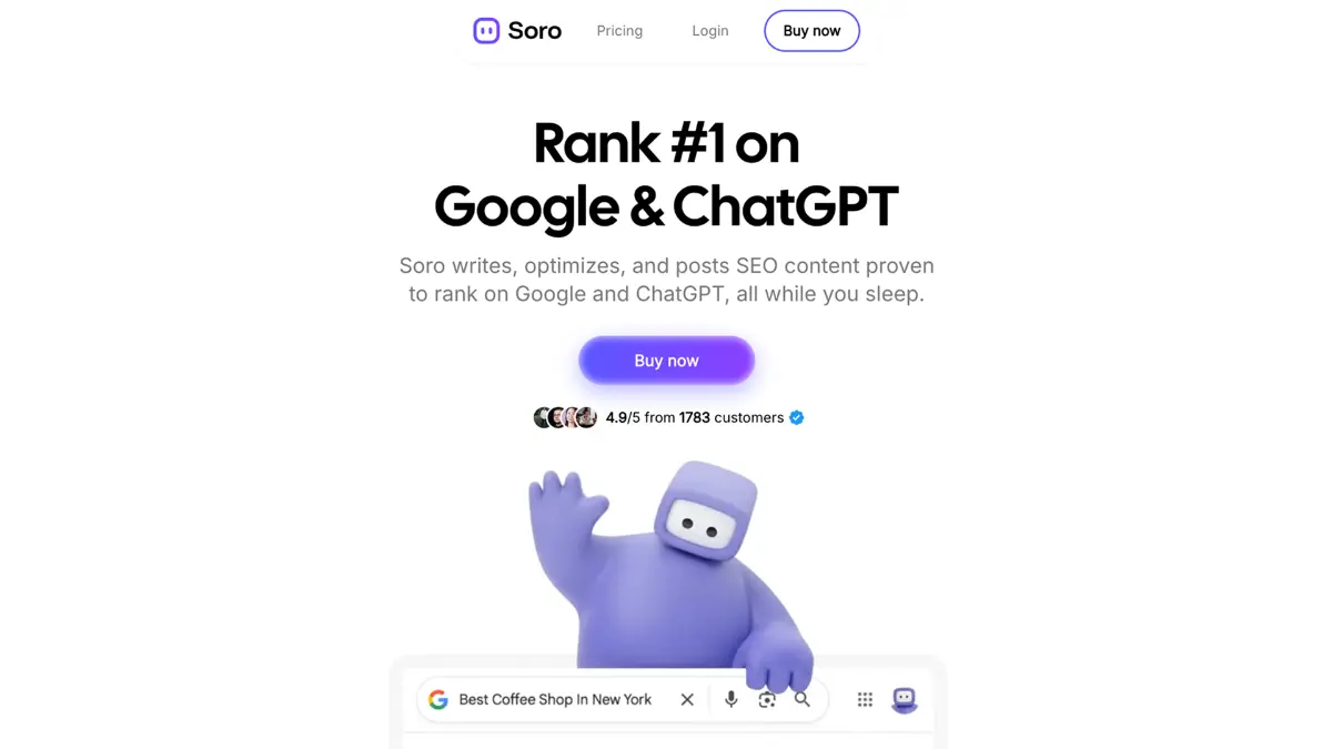 Soro screenshot 2