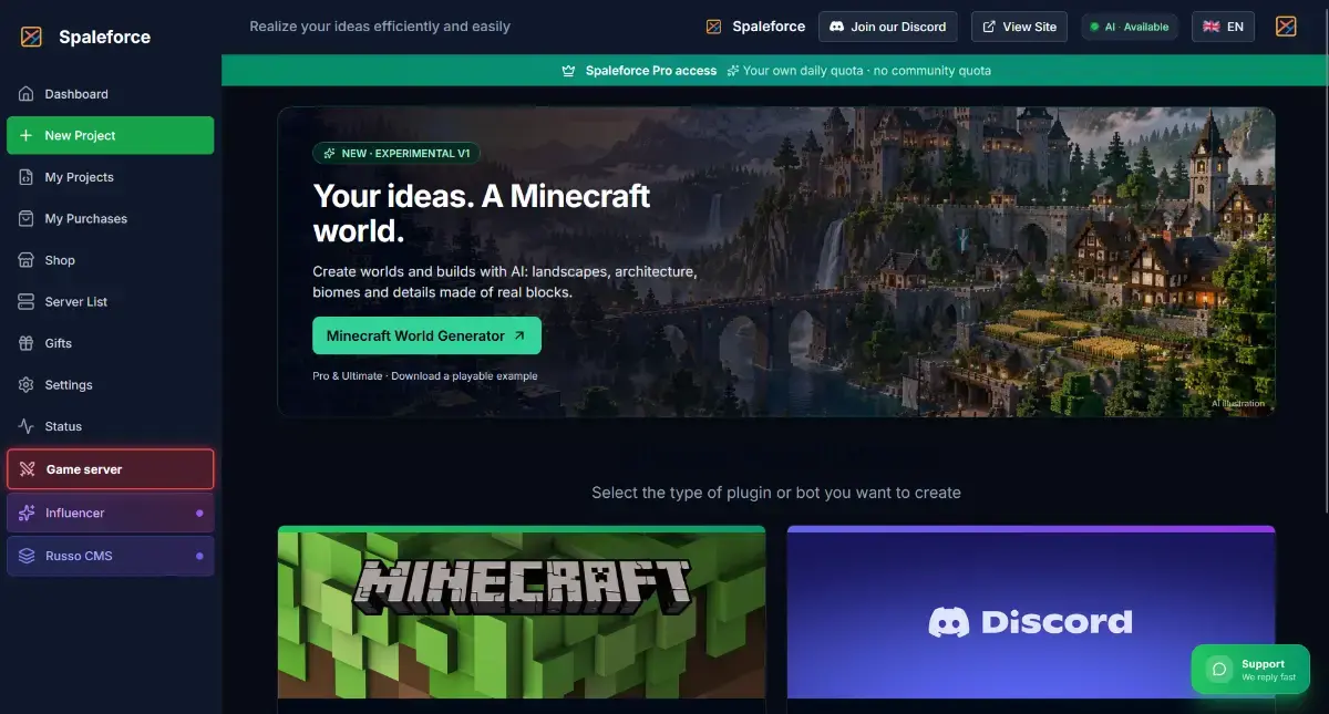 Spaleforce screenshot 2