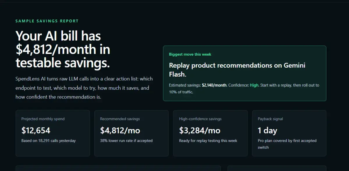Spendens AI screenshot 3