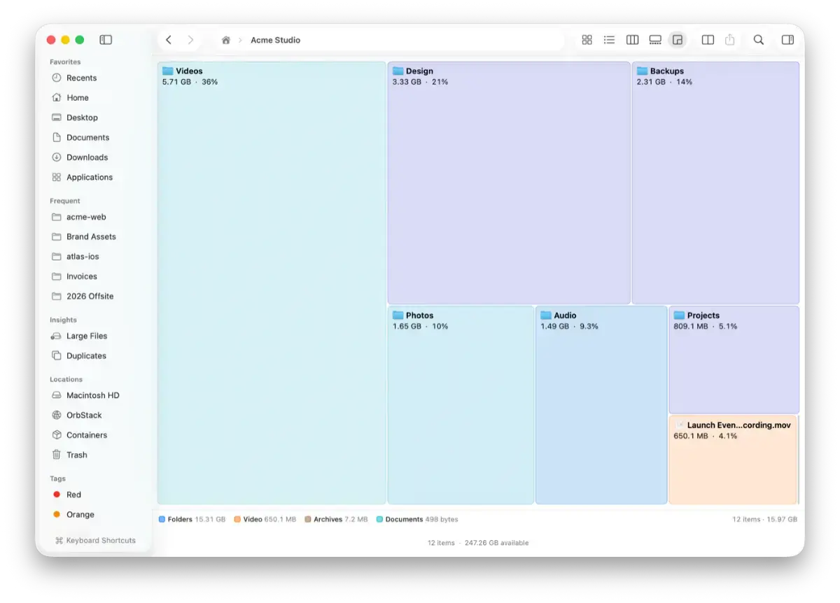Strata Files screenshot 2