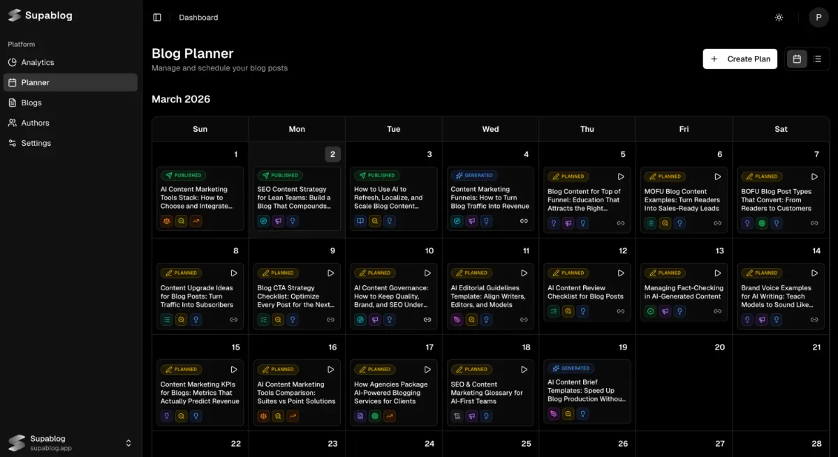 Supablog screenshot 3