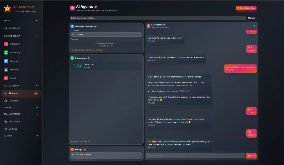 SuperSocial screenshot 4