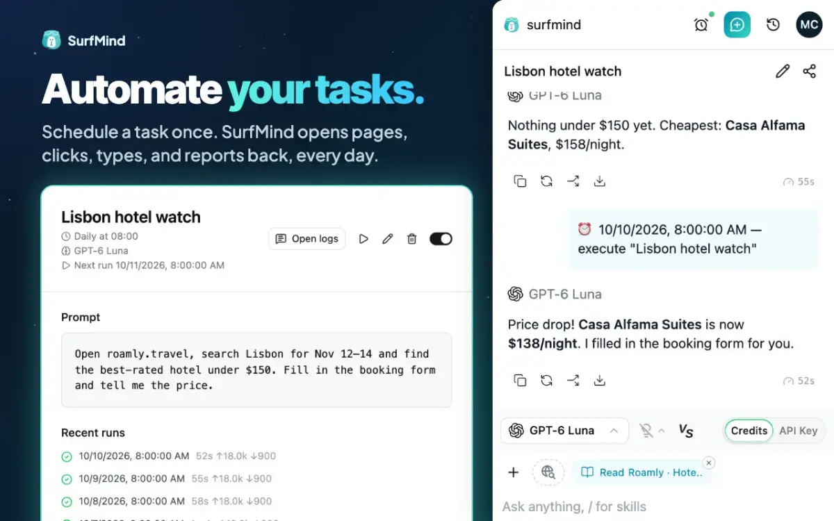 SurfMind screenshot 2