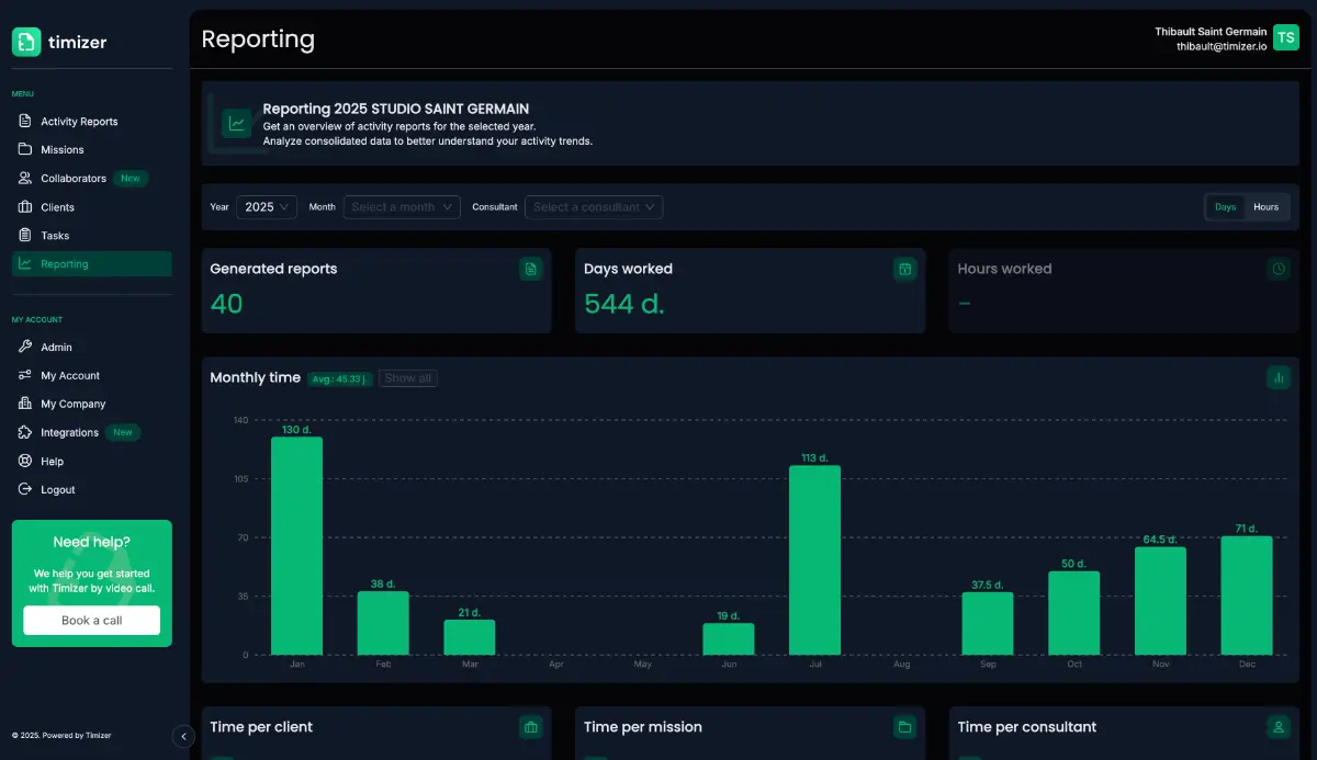 Timizer screenshot 2