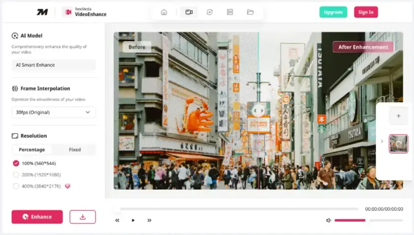 TotalMedia VideoEnhance screenshot 2