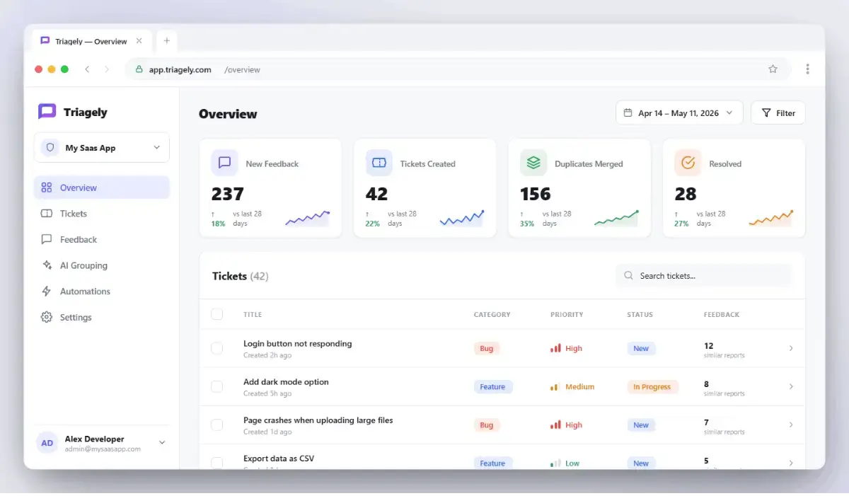 Triagely screenshot 2