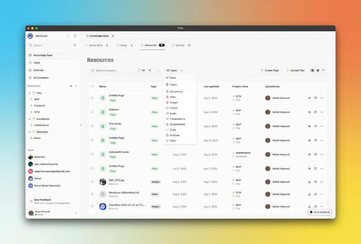 Trilo screenshot 1