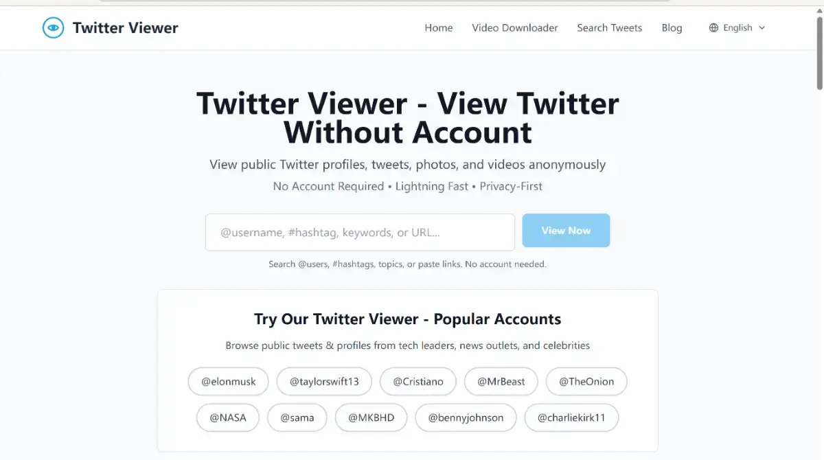 twitterwebviewer screenshot 2