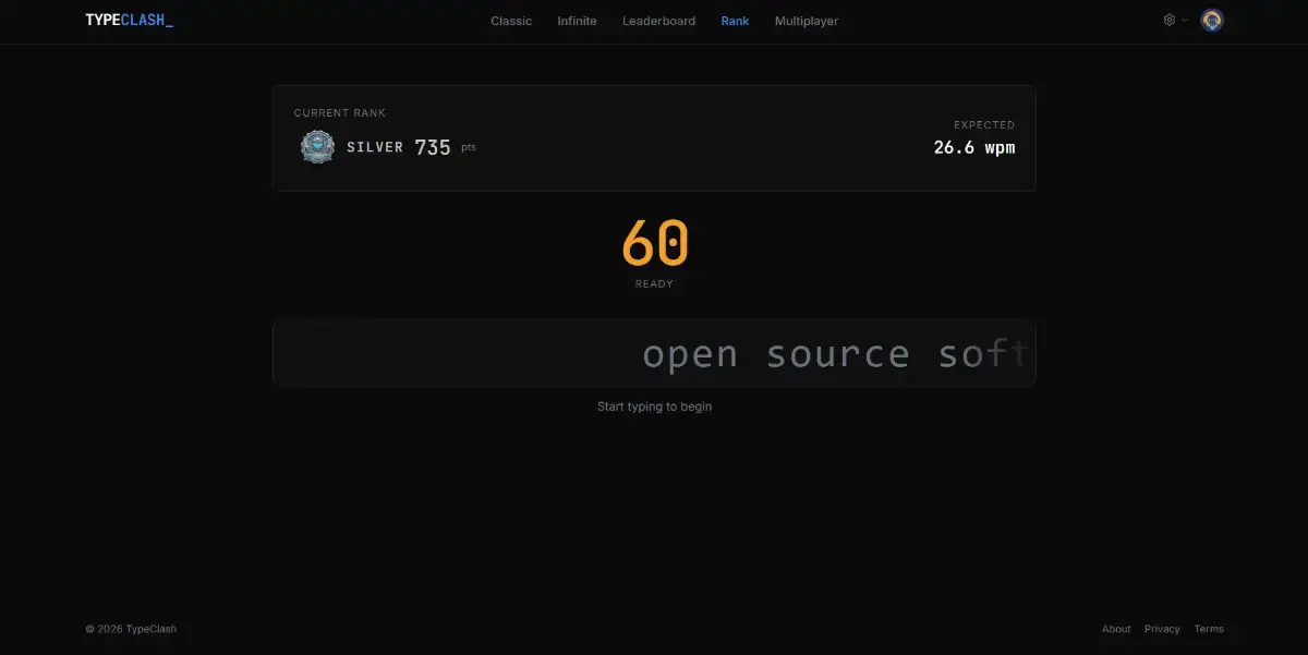 Typeclash screenshot 2