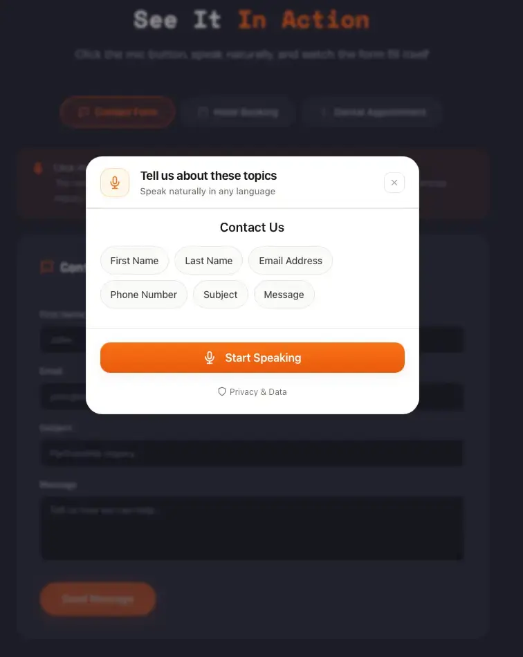TypelessForm screenshot 2