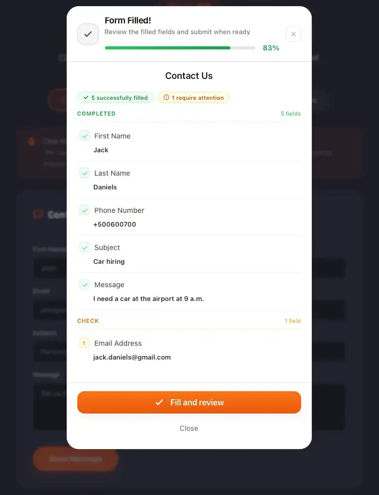 TypelessForm screenshot 3
