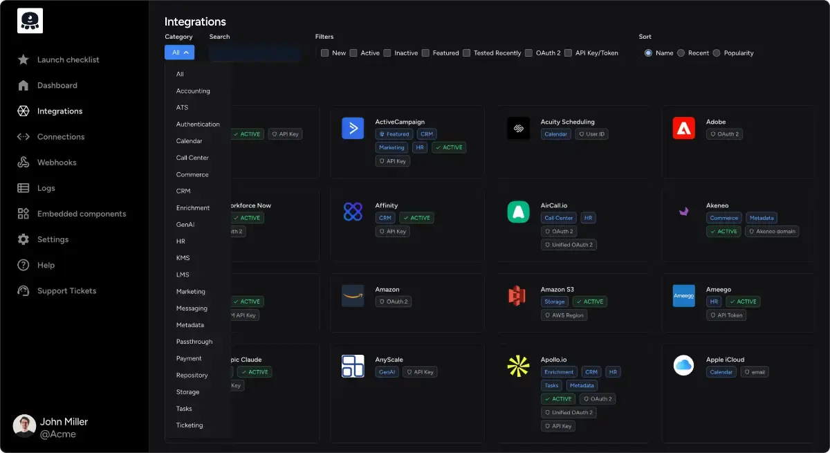 Unified.to screenshot 3