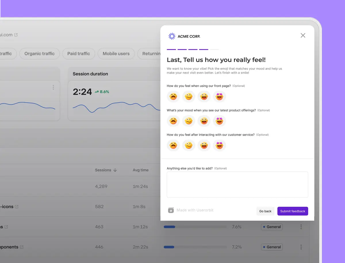 Userorbit screenshot 4