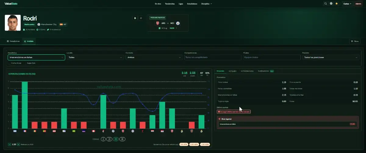 VALUESTATS screenshot 2